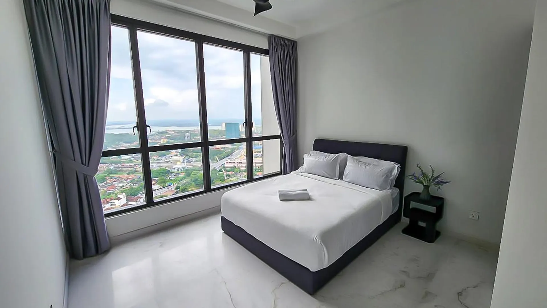 شقة Sky88 Seaview 4Br Indoor Pool-Mahjong-Netflix جوهر بهرو ماليزيا