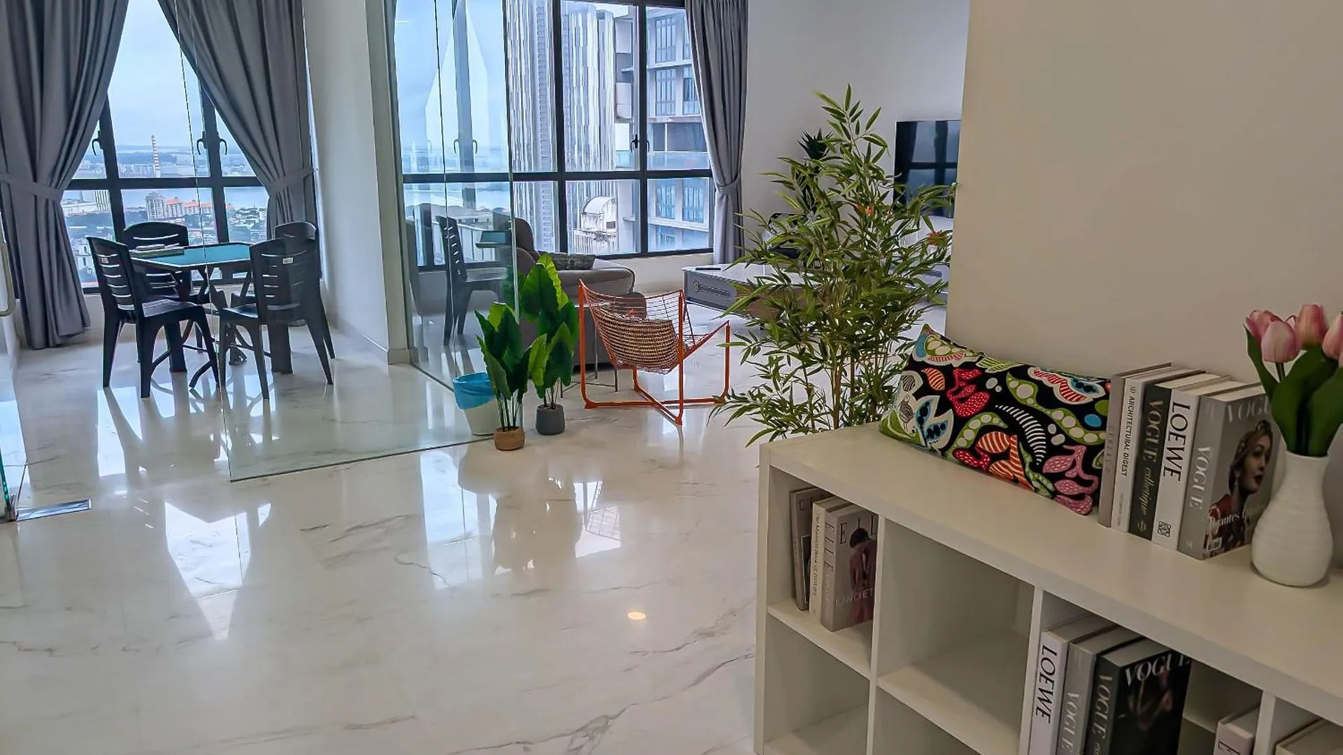 شقة Sky88 Seaview 4Br Indoor Pool-Mahjong-Netflix جوهر بهرو ماليزيا